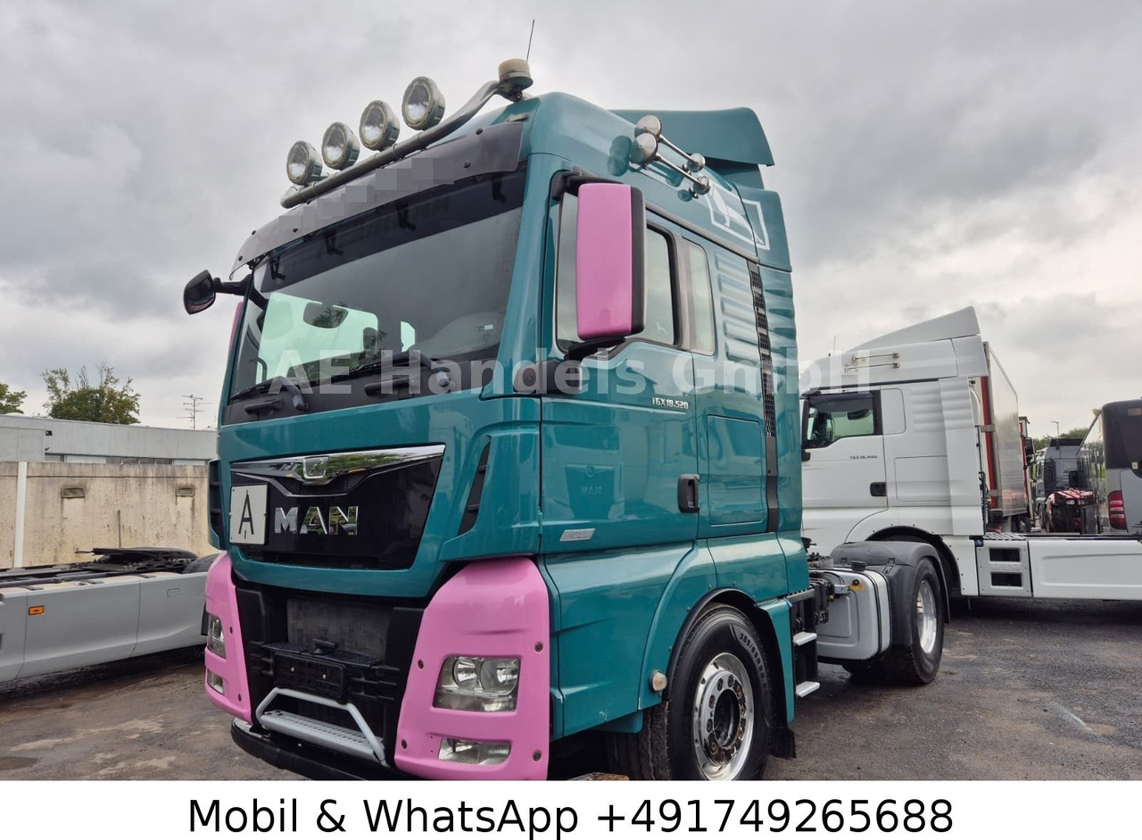 MAN TGX 18.520 XLX BL *Retader/2-Kreis-Hydr./Alcoa - Tracteur routier: photos 1 MAN TGX 18.520 XLX BL *Retader/2-Kreis-Hydr./Alcoa - Tracteur routier: photos 1