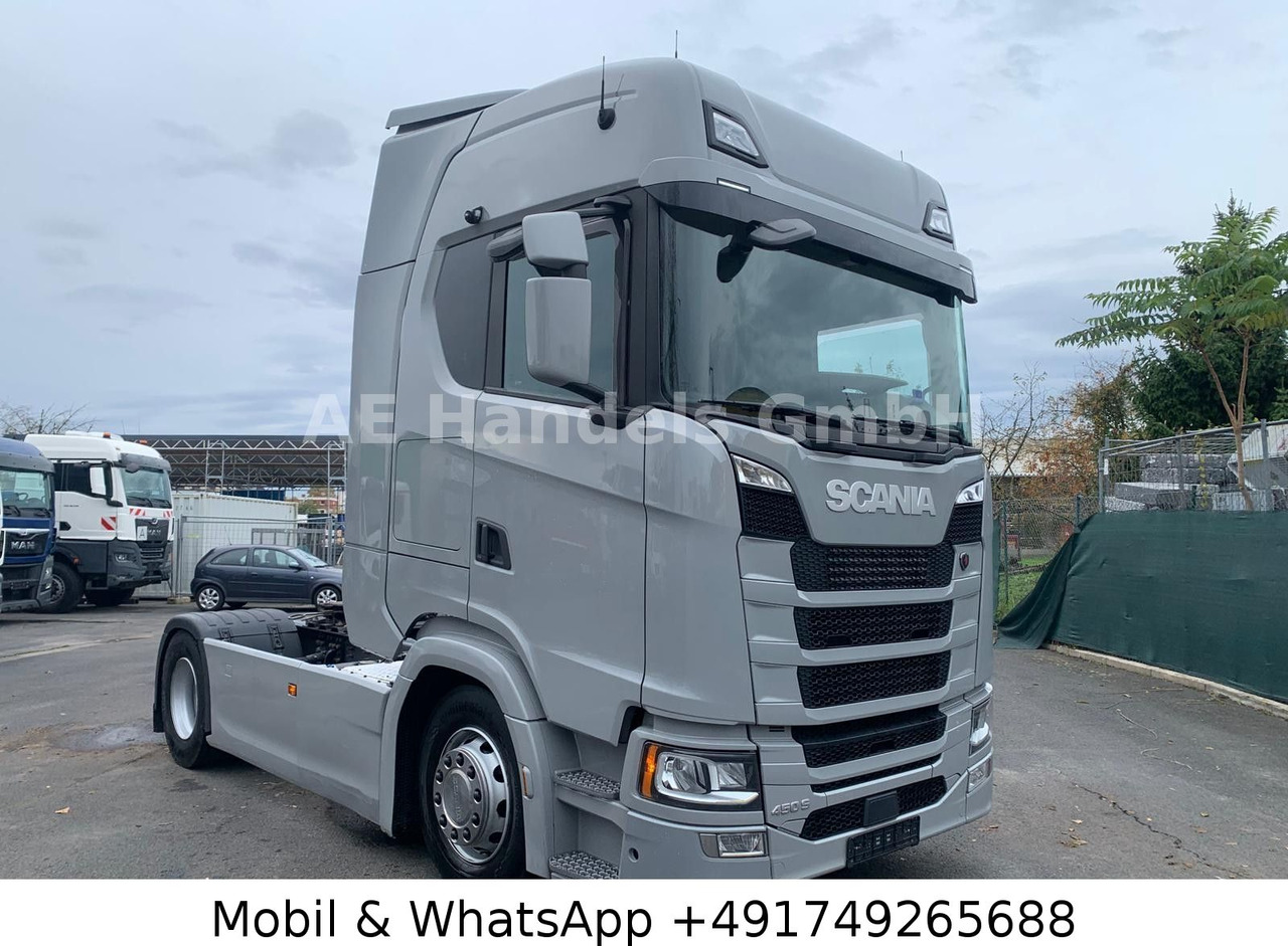 Scania S 450 HighLine BL 4x2 *Retarder/ACC/Standklima - Tracteur routier: photos 1 Scania S 450 HighLine BL 4x2 *Retarder/ACC/Standklima - Tracteur routier: photos 1