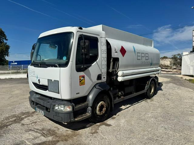 Renault MIDLUM 210 CITERNE MERCERON 11000 L 4 COMPARTIMENTS - Camion citerne: photos 1 Renault MIDLUM 210 CITERNE MERCERON 11000 L 4 COMPARTIMENTS - Camion citerne: photos 1
