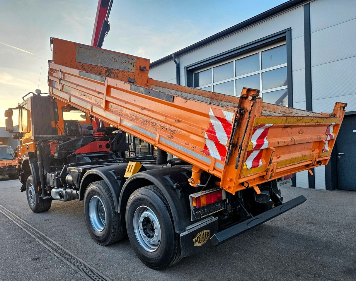 Iveco Trakker 410 6x4-4 EEV Palfinger PK12502 Funk - Camion benne, Camion grue: photos 5 Iveco Trakker 410 6x4-4 EEV Palfinger PK12502 Funk - Camion benne, Camion grue: photos 5