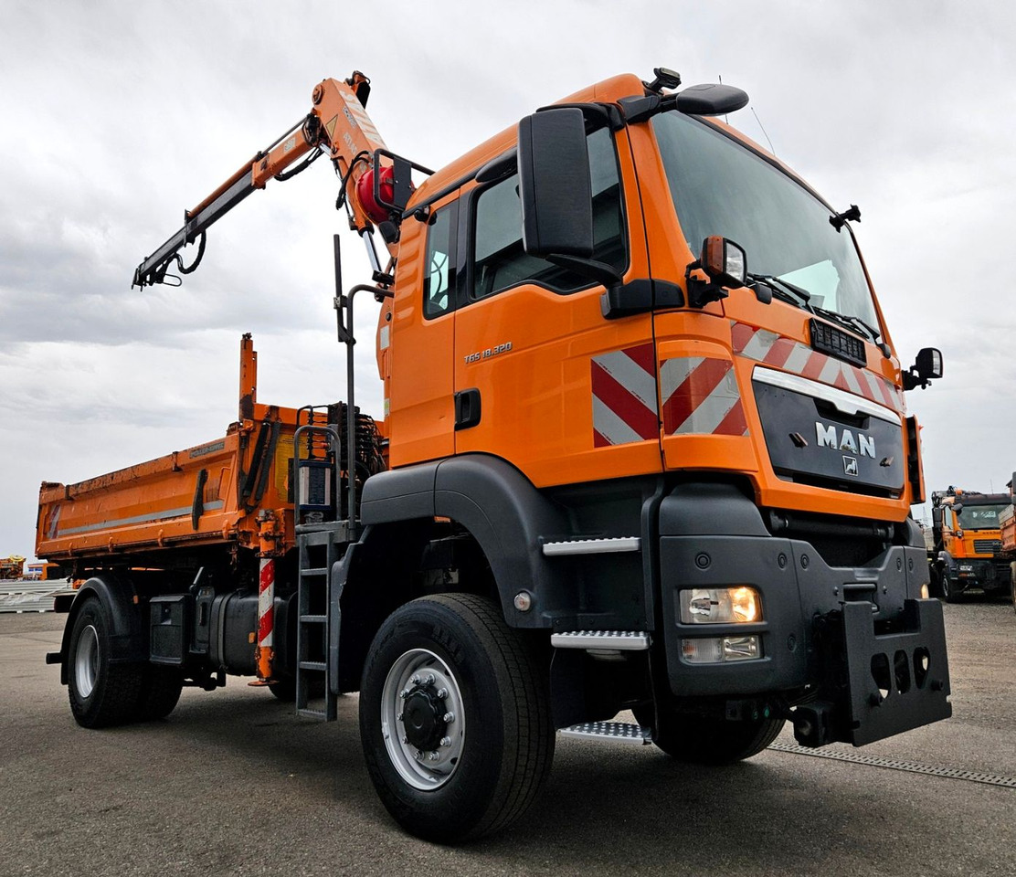 MAN TGS 18.320 4x4 BL Atlas 65.2 Kran Euro5 - Camion benne, Camion grue: photos 3 MAN TGS 18.320 4x4 BL Atlas 65.2 Kran Euro5 - Camion benne, Camion grue: photos 3
