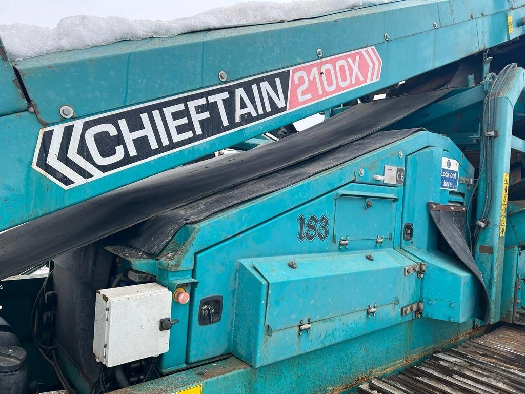 Crible PowerScreen Chieftain 2100 X: photos 17 Crible PowerScreen Chieftain 2100 X: photos 17