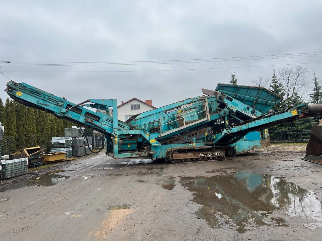 PowerScreen Warrior 1800 - Crible: photos 2 PowerScreen Warrior 1800 - Crible: photos 2