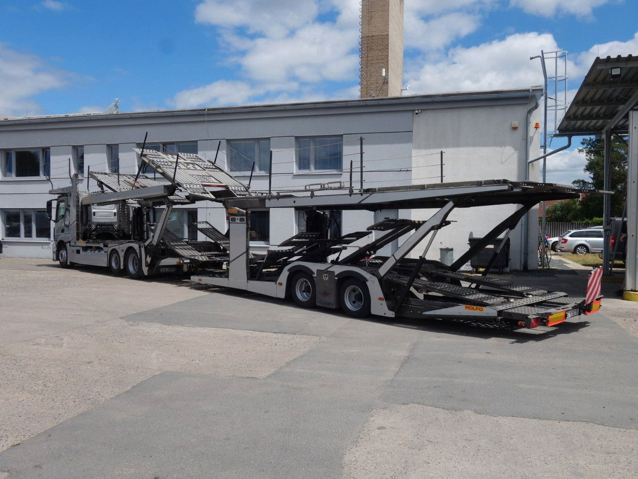 Mercedes-Benz Actros 2443 mit Rolfo FLX, Certifikation VDI - Camion porte-voitures: photos 4 Mercedes-Benz Actros 2443 mit Rolfo FLX, Certifikation VDI - Camion porte-voitures: photos 4