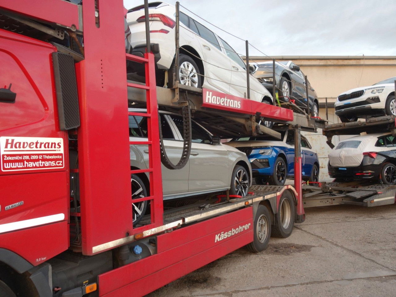 Volvo FM 13 460 6x2 Kässbohrer Metago - Supertrans - Camion porte-voitures: photos 3 Volvo FM 13 460 6x2 Kässbohrer Metago - Supertrans - Camion porte-voitures: photos 3