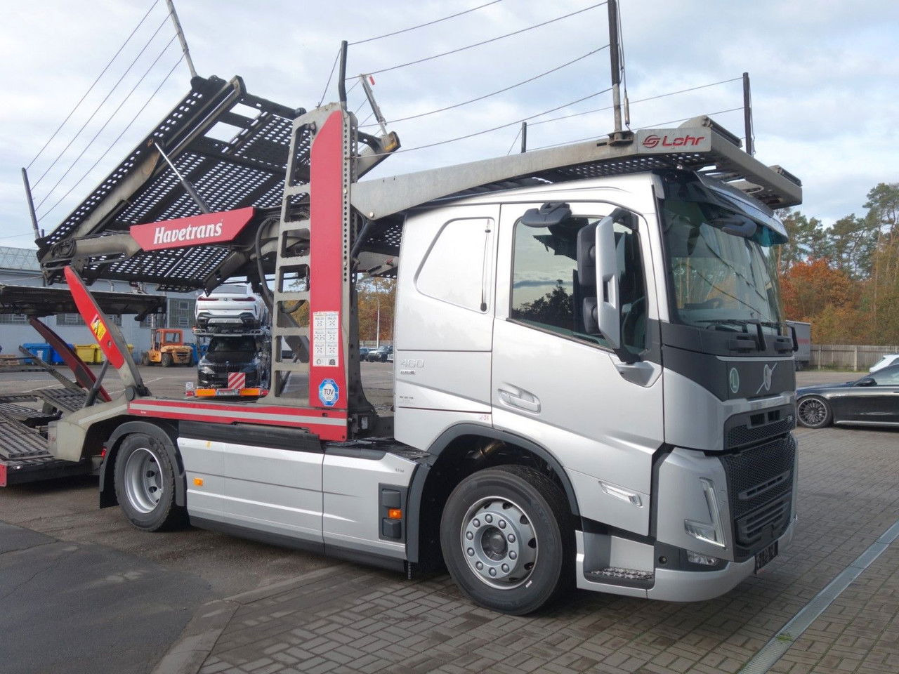 Volvo FM 13 460 Neue, Retarder , Euro Lohr 2018 - Camion porte-voitures: photos 5 Volvo FM 13 460 Neue, Retarder , Euro Lohr 2018 - Camion porte-voitures: photos 5