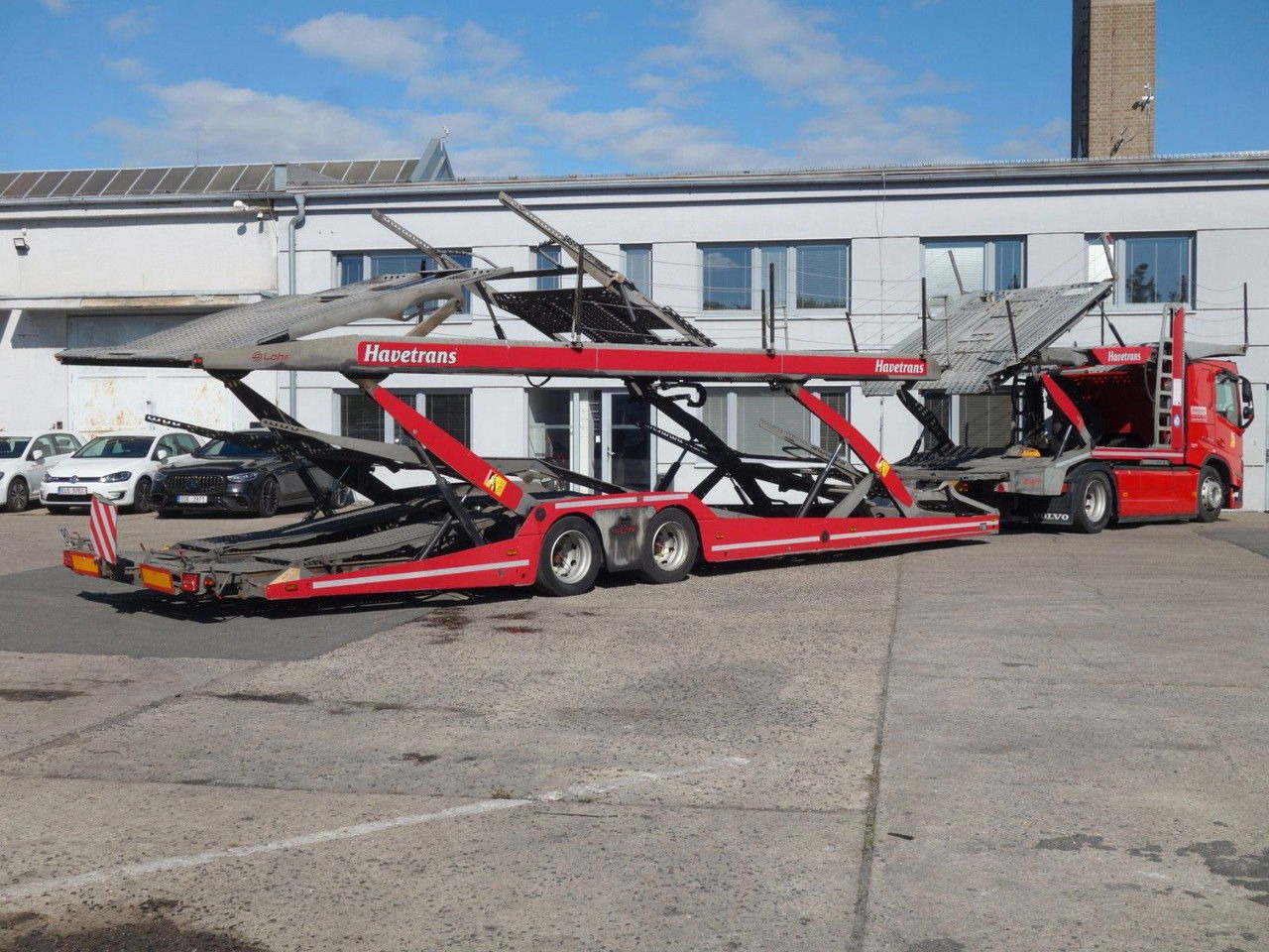 Volvo FM 13 460, mit Euro Lohr 2.53 Wxsyv2 - Camion porte-voitures: photos 4 Volvo FM 13 460, mit Euro Lohr 2.53 Wxsyv2 - Camion porte-voitures: photos 4