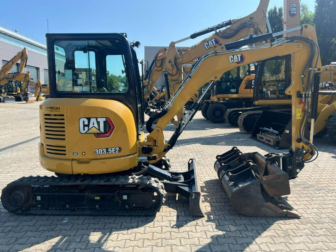 CAT 303.5E2CR — crédit-bail CAT 303.5E2CR: photos 8