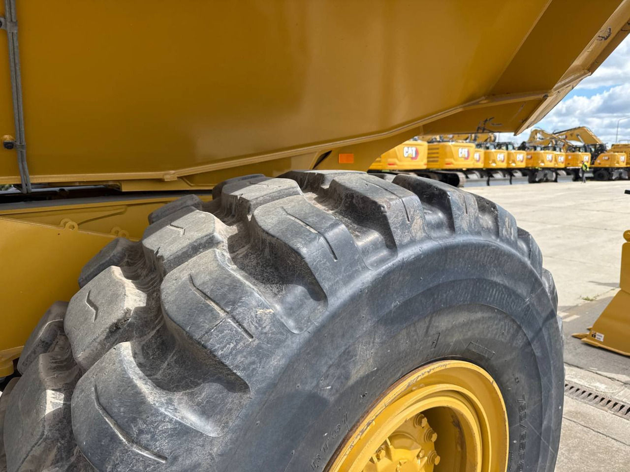 Tombereau articulé CAT 730: photos 19 Tombereau articulé CAT 730: photos 19