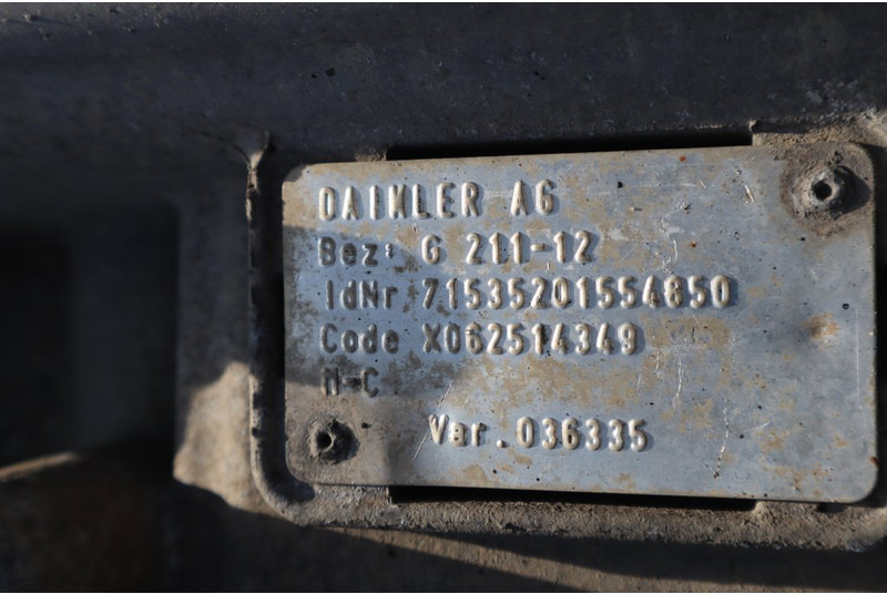 Mercedes-Benz G211-12KL MP4 OM470 715.352.01.554850 - Boîte de vitesse pour Camion: photos 5 Mercedes-Benz G211-12KL MP4 OM470 715.352.01.554850 - Boîte de vitesse pour Camion: photos 5