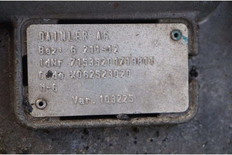 Mercedes-Benz G211-12KL MP4 + VOITH OM471 - Boîte de vitesse pour Camion: photos 5 Mercedes-Benz G211-12KL MP4 + VOITH OM471 - Boîte de vitesse pour Camion: photos 5