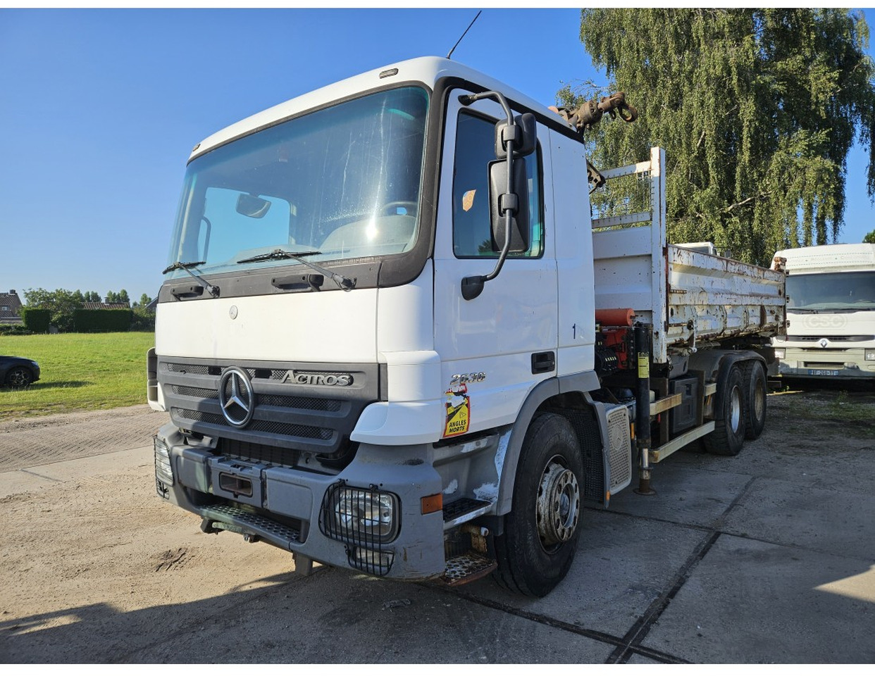 MERCEDES ACTROS 2636 6X4 TIPPER CRANE 15002 EPS - Camion benne, Camion grue: photos 5 MERCEDES ACTROS 2636 6X4 TIPPER CRANE 15002 EPS - Camion benne, Camion grue: photos 5