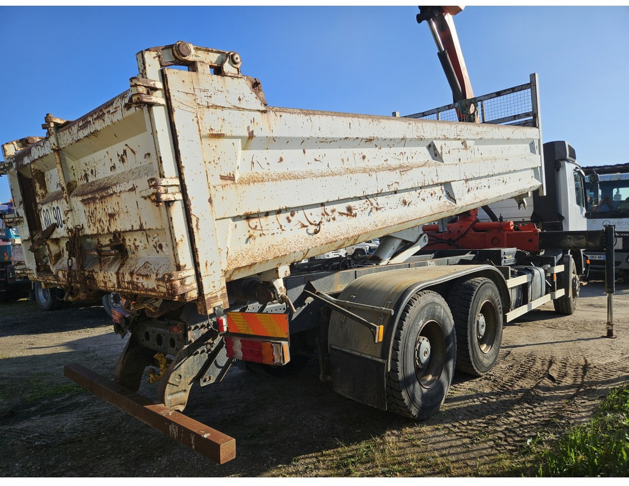 MERCEDES ACTROS 2636 6X4 TIPPER CRANE 15002 EPS - Camion benne, Camion grue: photos 4 MERCEDES ACTROS 2636 6X4 TIPPER CRANE 15002 EPS - Camion benne, Camion grue: photos 4