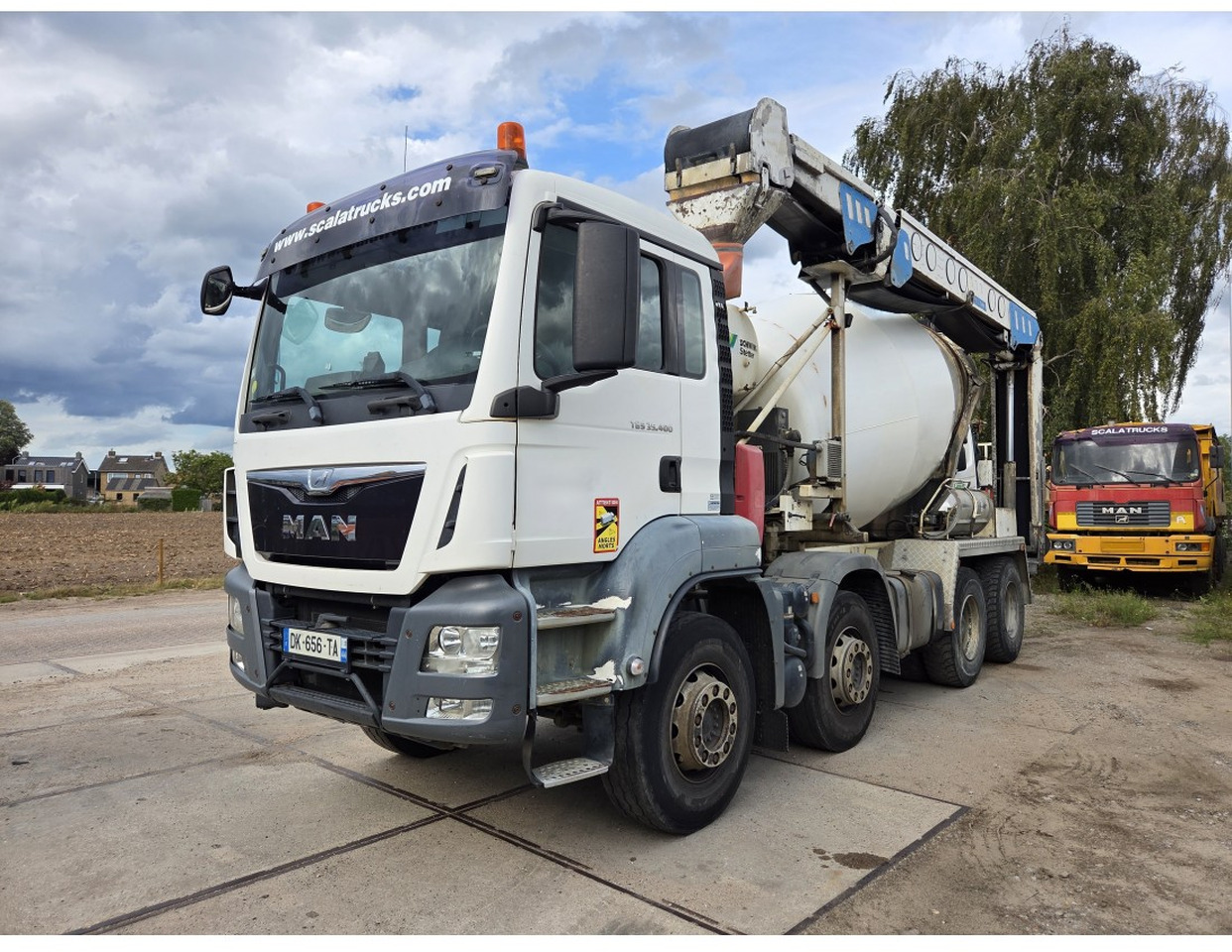 TGS 35.400 8X4 Concrete Mixer Stetter Euro 6 Steelsuspension - Camion malaxeur: photos 1 TGS 35.400 8X4 Concrete Mixer Stetter Euro 6 Steelsuspension - Camion malaxeur: photos 1