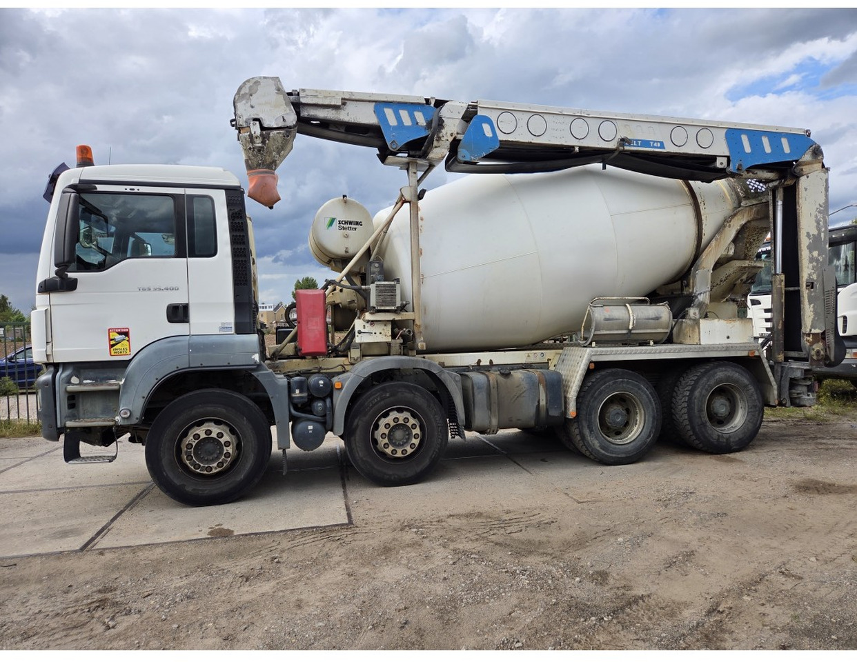 TGS 35.400 8X4 Concrete Mixer Stetter Euro 6 Steelsuspension - Camion malaxeur: photos 2 TGS 35.400 8X4 Concrete Mixer Stetter Euro 6 Steelsuspension - Camion malaxeur: photos 2