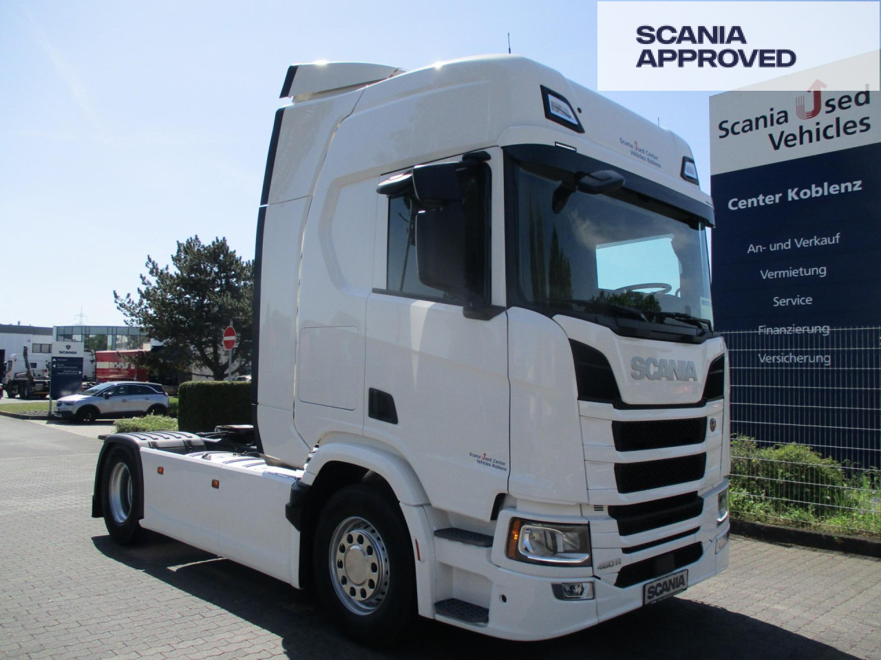 SCANIA R460 NA - HIGHLINE - CRB ENGINE BRAKE - 2x TANKs - Tracteur routier: photos 1 SCANIA R460 NA - HIGHLINE - CRB ENGINE BRAKE - 2x TANKs - Tracteur routier: photos 1