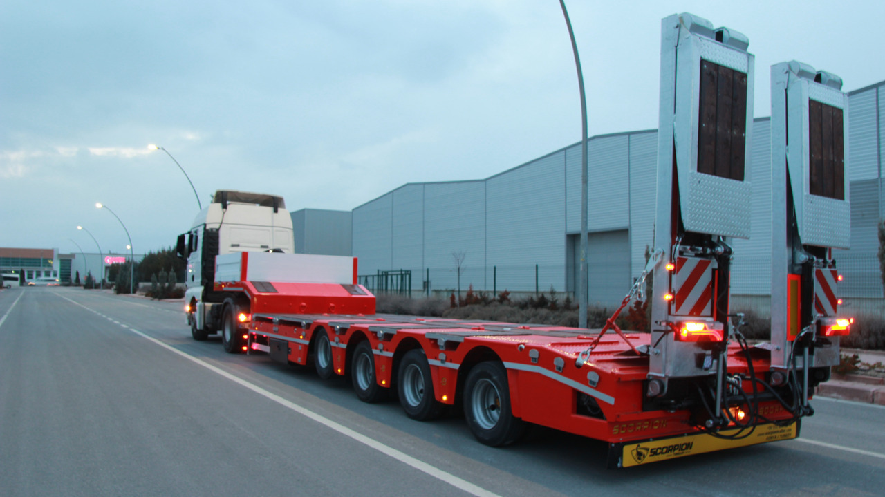 Scorpion Trailer NEW 4 AXLE LOWBED SEMI TRAILER (MANUFACTURER COMPANY) - Semi-remorque surbaissé: photos 2 Scorpion Trailer NEW 4 AXLE LOWBED SEMI TRAILER (MANUFACTURER COMPANY) - Semi-remorque surbaissé: photos 2