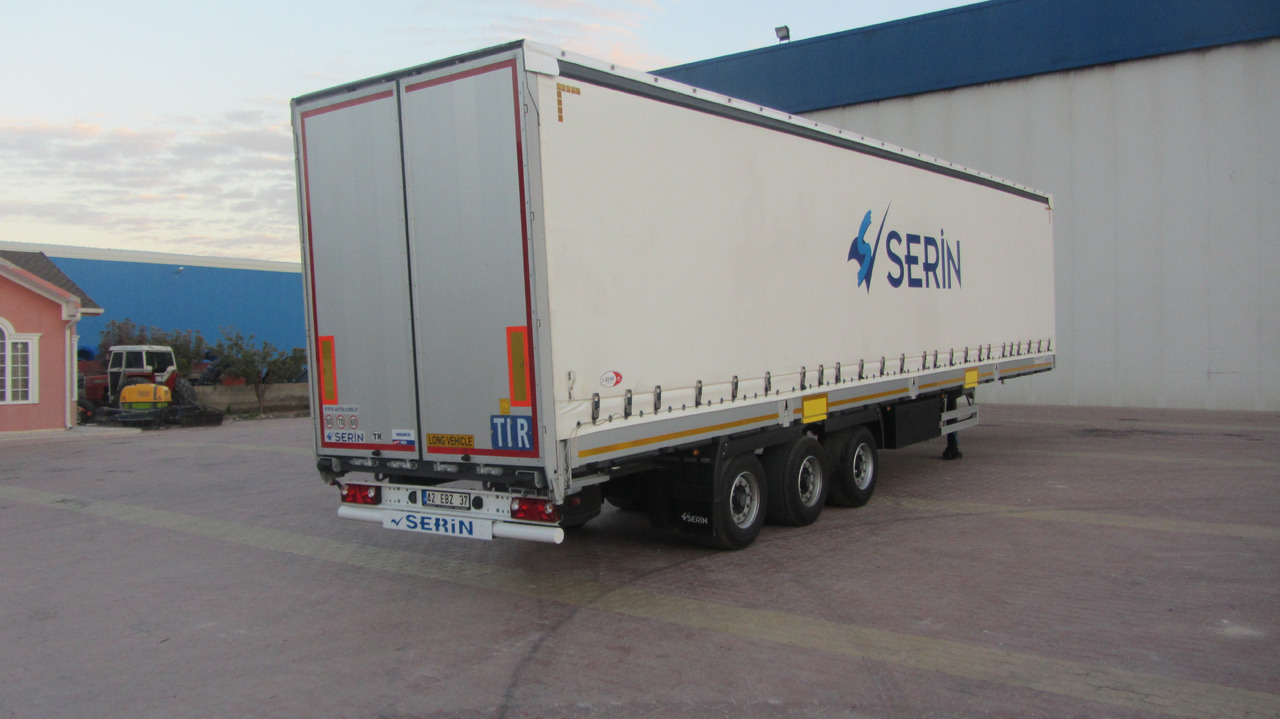 SERIN Tenteli Optima Curtainsider Semi Trailer - Semi-remorque rideaux coulissants: photos 2 SERIN Tenteli Optima Curtainsider Semi Trailer - Semi-remorque rideaux coulissants: photos 2