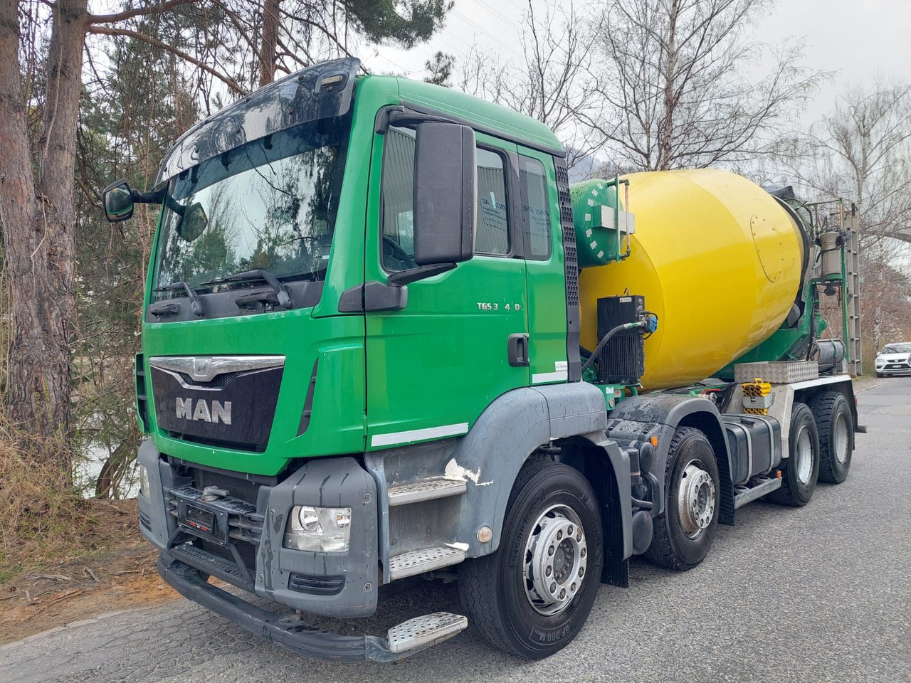 MAN TGS 32.400 8x4, E6, Intermix 9m³ - Camion malaxeur: photos 1 MAN TGS 32.400 8x4, E6, Intermix 9m³ - Camion malaxeur: photos 1