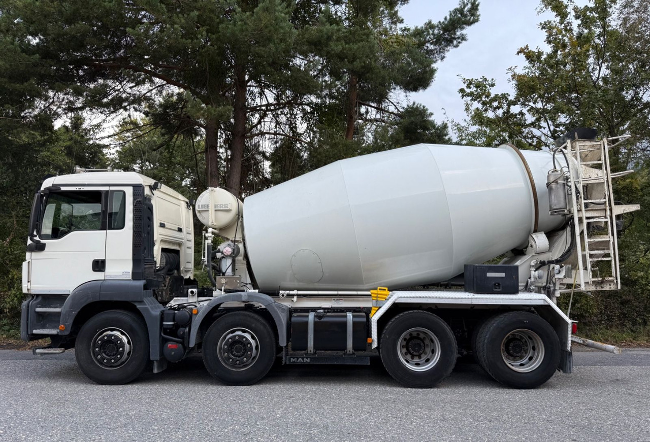 MAN TGS 32.440 8x4, Euro 6, Liebherr 9m3 - Camion malaxeur: photos 4 MAN TGS 32.440 8x4, Euro 6, Liebherr 9m3 - Camion malaxeur: photos 4