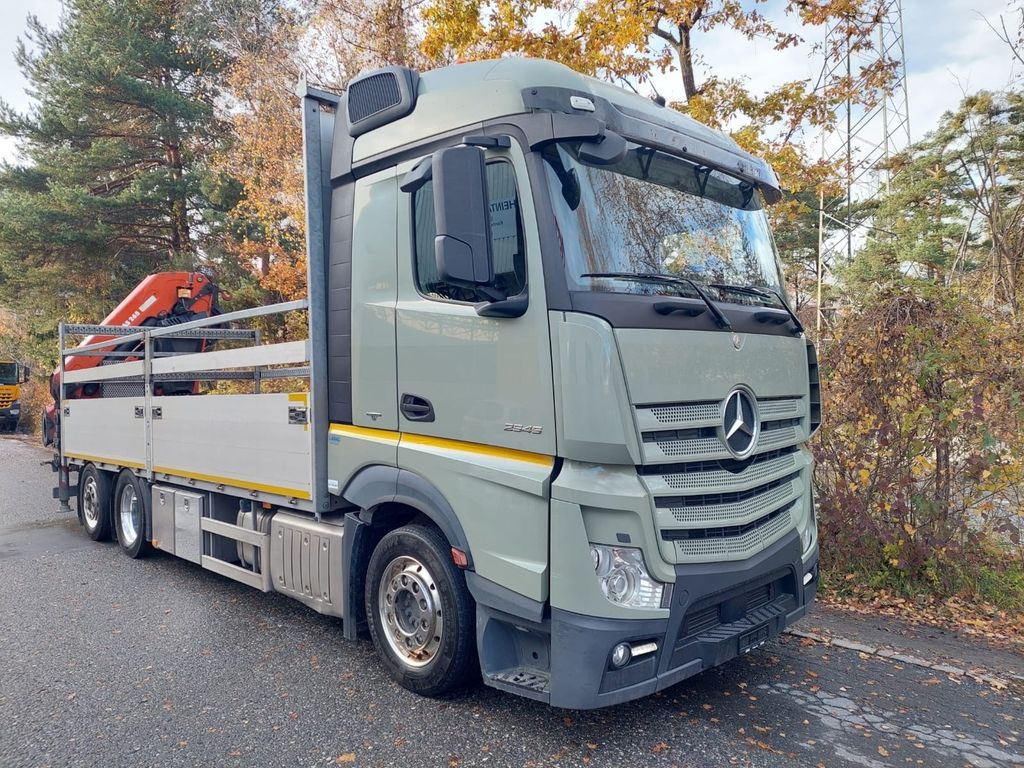 Mercedes-Benz Actros 2545 6x2, E6, Effer 265/6S Mercedes-Benz Actros 2545 6x2, E6, Effer 265/6S, 2x Stück - Camion grue, Camion plateau: photos 3 Mercedes-Benz Actros 2545 6x2, E6, Effer 265/6S Mercedes-Benz Actros 2545 6x2, E6, Effer 265/6S, 2x Stück - Camion grue, Camion plateau: photos 3