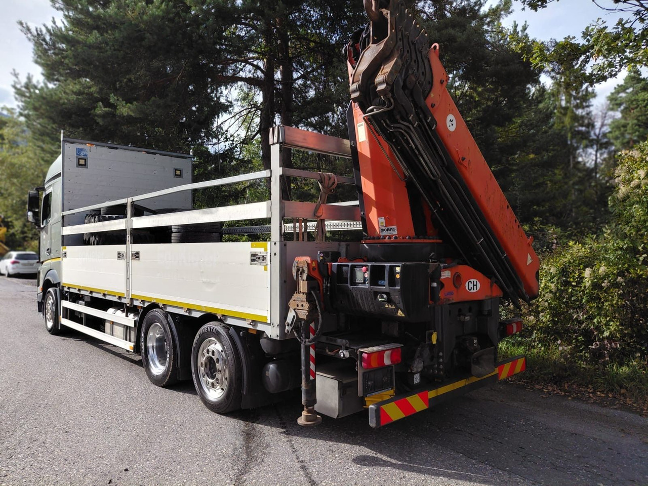 Mercedes-Benz Actros 2545 6x2, E6, Retarder, Effer 265/6S — crédit-bail Mercedes-Benz Actros 2545 6x2, E6, Retarder, Effer 265/6S: photos 6