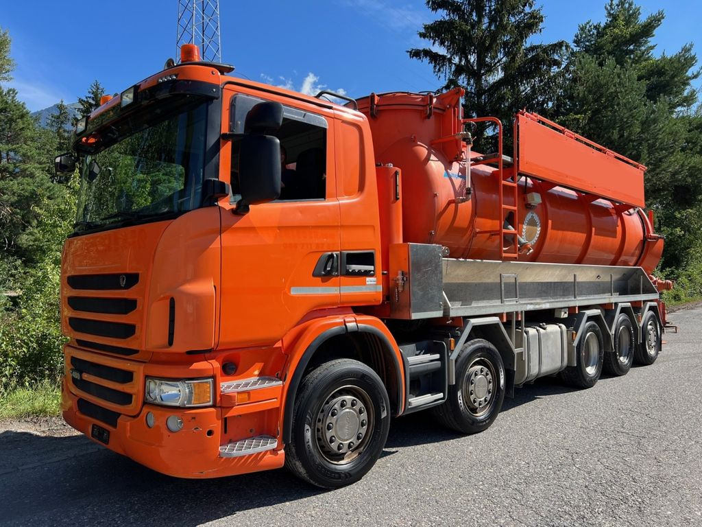 Scania G480 LB 10x4 6HSA, Amphitec Vortex G2 Scania G480 LB 10x4 6HSA, Amphitec Vortex G2 - Camion vidangeur: photos 1 Scania G480 LB 10x4 6HSA, Amphitec Vortex G2 Scania G480 LB 10x4 6HSA, Amphitec Vortex G2 - Camion vidangeur: photos 1