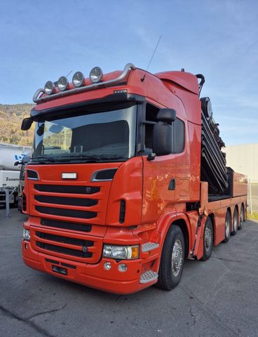 Scania R500 V8 LB10x4, E5, Effer 1750 8S, FLYJIB, 44m - Camion grue: photos 3 Scania R500 V8 LB10x4, E5, Effer 1750 8S, FLYJIB, 44m - Camion grue: photos 3