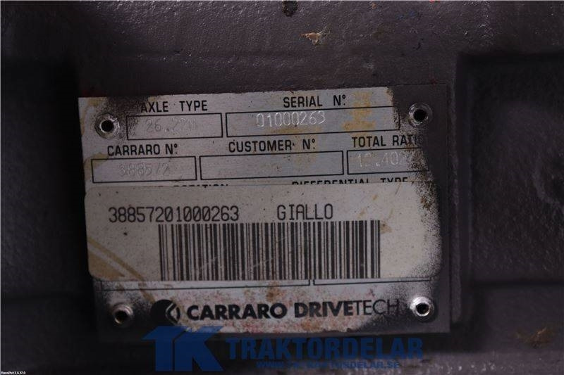 Ahlmann AF 1200 Framvagn - Essieu et pièces pour Engins de chantier: photos 3 Ahlmann AF 1200 Framvagn - Essieu et pièces pour Engins de chantier: photos 3