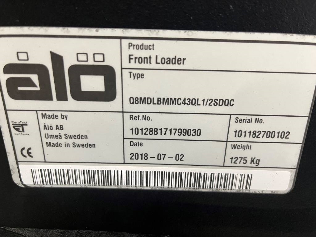 Reservdelar / Parts till Ålö Quicke Q8 - Chargeur frontal pour tracteur: photos 3 Reservdelar / Parts till Ålö Quicke Q8 - Chargeur frontal pour tracteur: photos 3