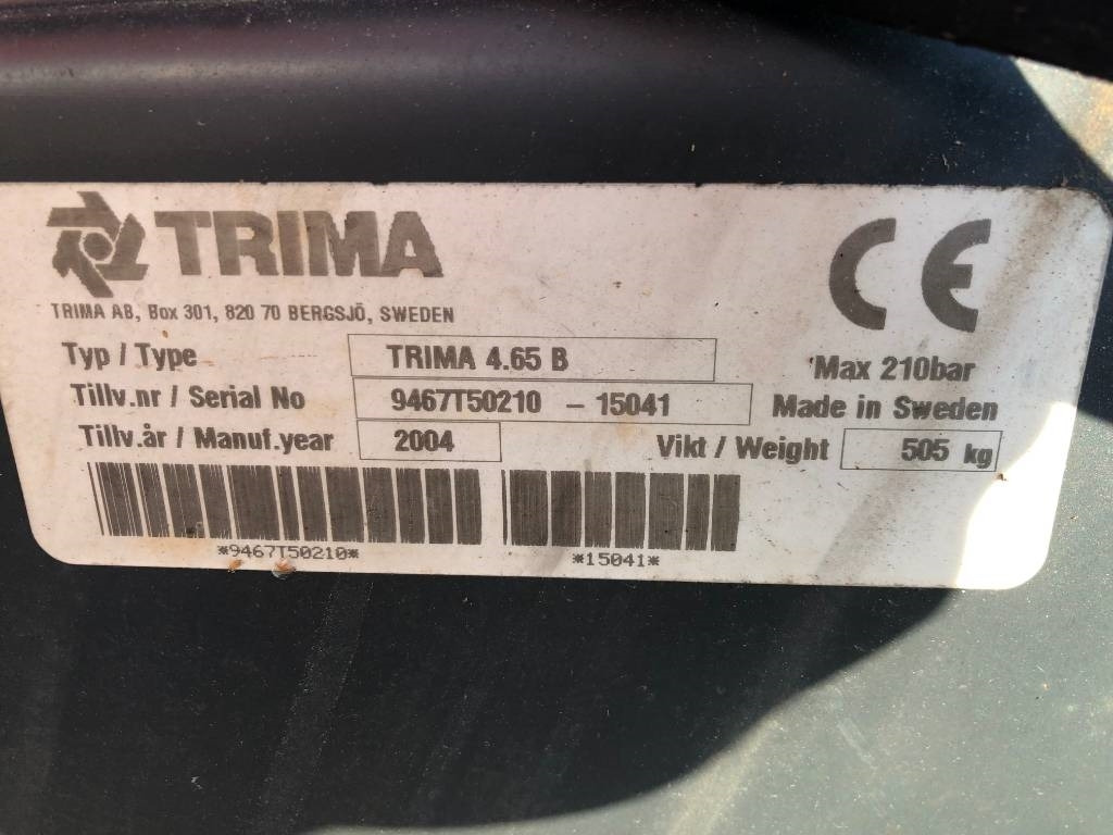 Reservdelar / Parts till Trima 465 B - Chargeur frontal pour tracteur: photos 2 Reservdelar / Parts till Trima 465 B - Chargeur frontal pour tracteur: photos 2