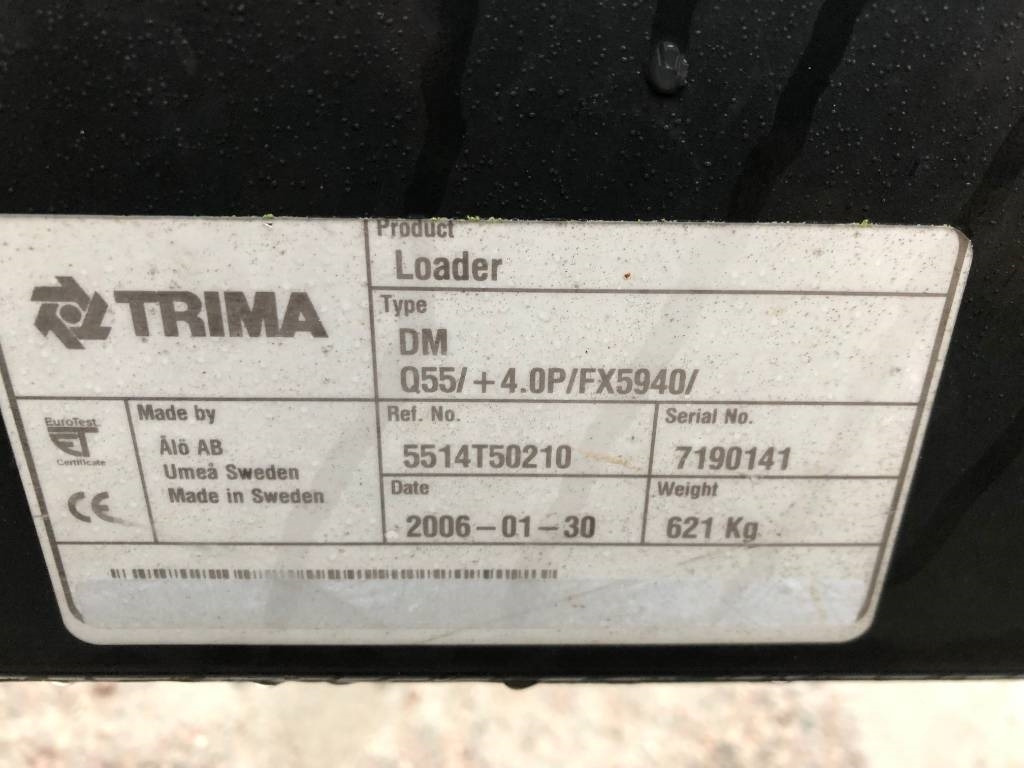 Reservdelar / Parts till Trima / Ålö +4,0P - Chargeur frontal pour tracteur: photos 3 Reservdelar / Parts till Trima / Ålö +4,0P - Chargeur frontal pour tracteur: photos 3