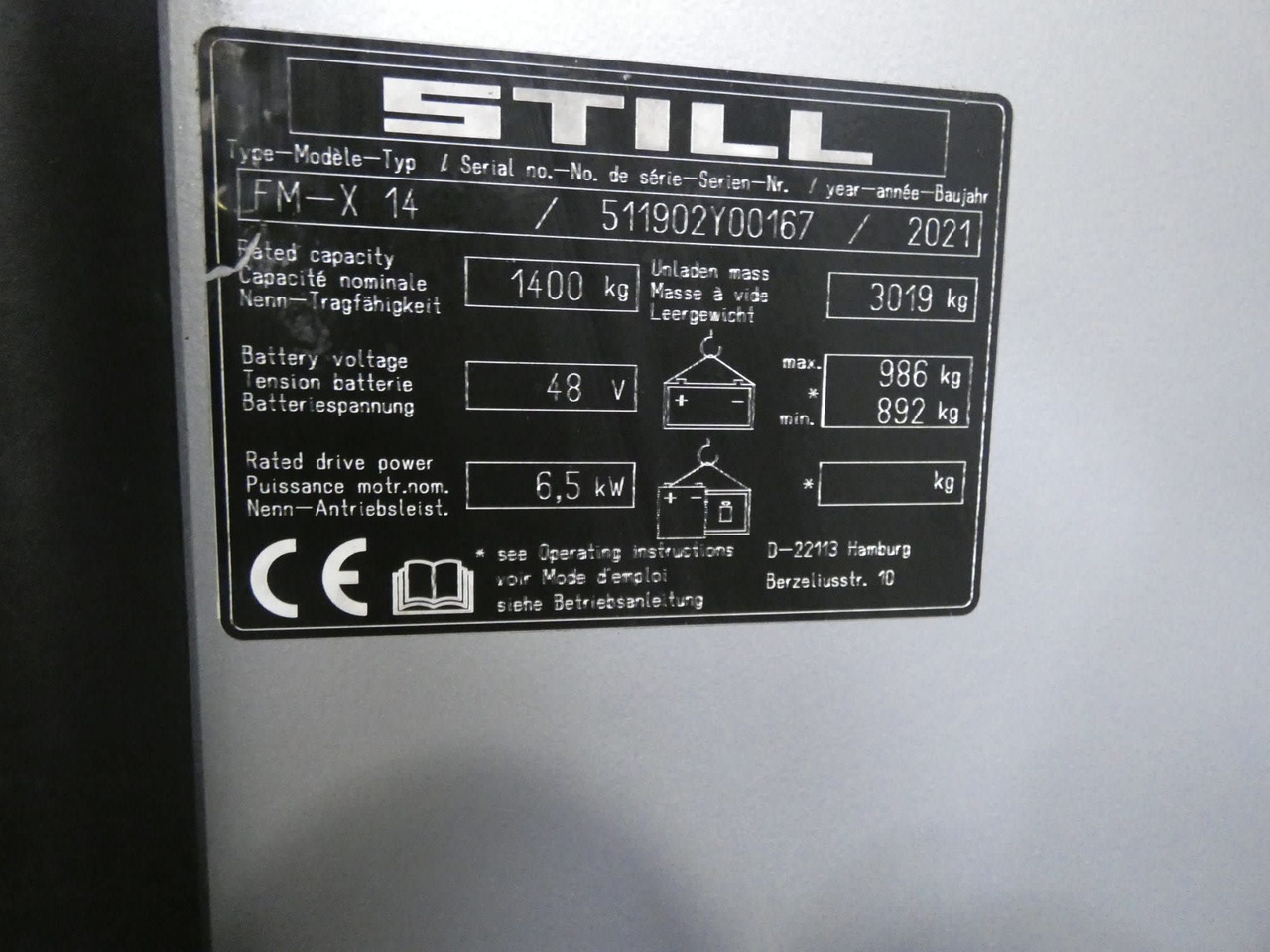 STILL FM-X14 - Chariot à mât rétractable: photos 5 STILL FM-X14 - Chariot à mât rétractable: photos 5