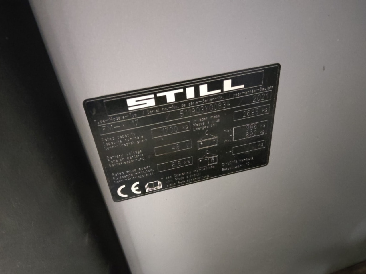 STILL FM-X17 - Chariot à mât rétractable: photos 5 STILL FM-X17 - Chariot à mât rétractable: photos 5