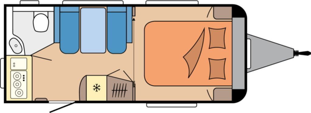 Hobby De Luxe 460 SFf 1500kg. Ambiente, FBH - Caravane: photos 2 Hobby De Luxe 460 SFf 1500kg. Ambiente, FBH - Caravane: photos 2