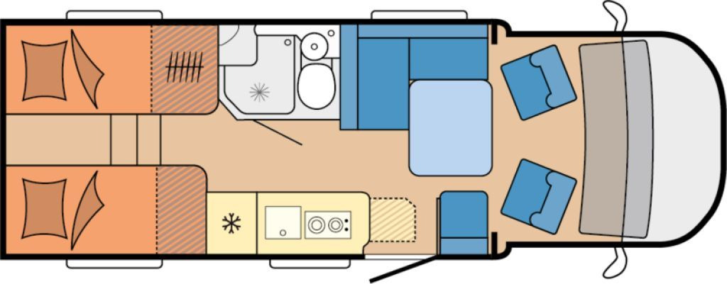 Hobby PRESTIGE T 710 GE 2026 180PS Autom. Voll LED +++ - Camping-car profilé: photos 2 Hobby PRESTIGE T 710 GE 2026 180PS Autom. Voll LED +++ - Camping-car profilé: photos 2