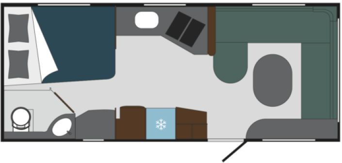 Polar Chimera 590 FWL NEUHEIT Klima Mover - Caravane: photos 2 Polar Chimera 590 FWL NEUHEIT Klima Mover - Caravane: photos 2