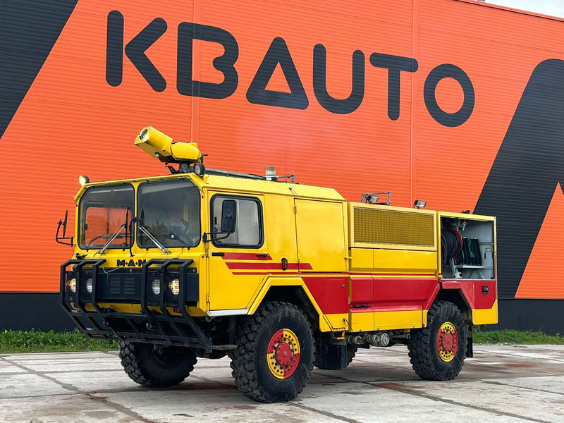 MAN DAF 14.440 4x4 Rosenbauer R280HN2 / 2800 l/min - 15 bar / 300 l/min - 40 bar / tanks 178 + 1546 l - Camion de pompier: photos 1 MAN DAF 14.440 4x4 Rosenbauer R280HN2 / 2800 l/min - 15 bar / 300 l/min - 40 bar / tanks 178 + 1546 l - Camion de pompier: photos 1
