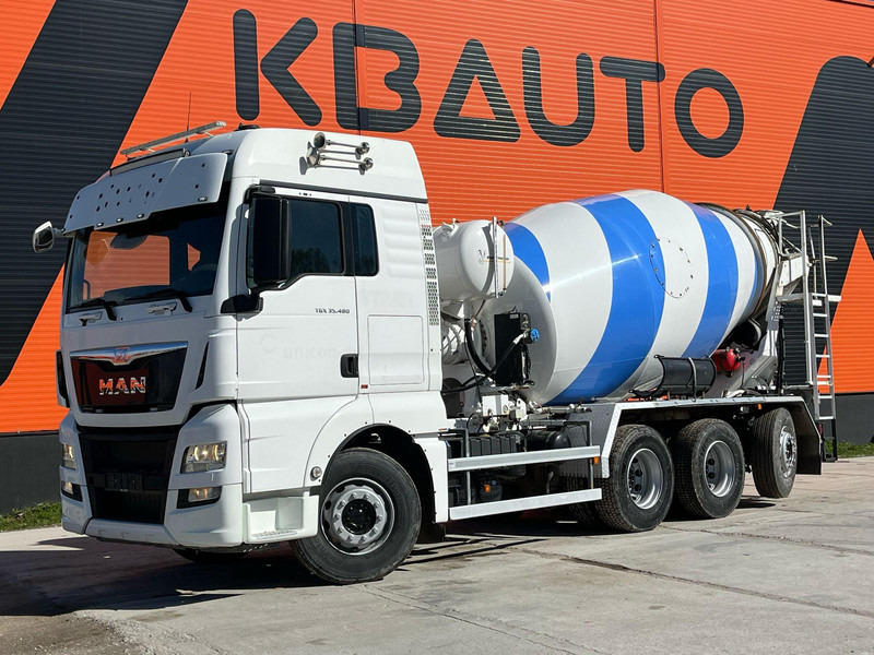 MAN TGX 35.480 8x4*4 INTERMIX IMI 10 m3 - Camion malaxeur: photos 1 MAN TGX 35.480 8x4*4 INTERMIX IMI 10 m3 - Camion malaxeur: photos 1