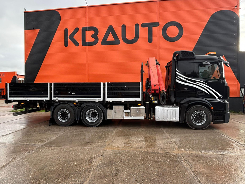 Mercedes-Benz Actros 2542 6x2 PALFINGER PK 26002 EH / PLATFORM L=6552 mm - Camion plateau, Camion grue: photos 5 Mercedes-Benz Actros 2542 6x2 PALFINGER PK 26002 EH / PLATFORM L=6552 mm - Camion plateau, Camion grue: photos 5