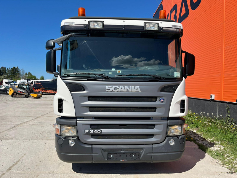 Scania P 340 6x2 HIAB 135-4 / PLATFORM L=6171 mm - Camion plateau, Camion grue: photos 3 Scania P 340 6x2 HIAB 135-4 / PLATFORM L=6171 mm - Camion plateau, Camion grue: photos 3