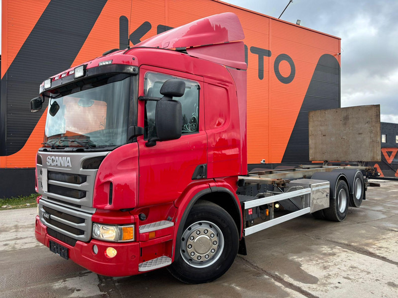 Scania P 440 6x2 RETARDER / CHASSIS L=7741 mm - Camion porte-conteneur/ Caisse mobile: photos 2 Scania P 440 6x2 RETARDER / CHASSIS L=7741 mm - Camion porte-conteneur/ Caisse mobile: photos 2