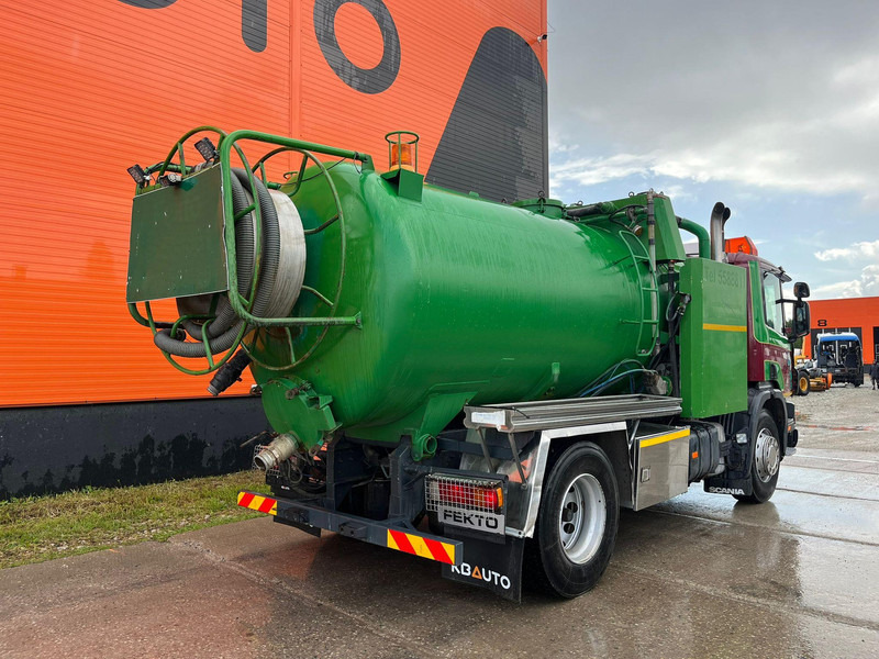 Camion vidangeur Scania P 94 4x2 TANK 9000 I + 1200 l / VACUUM Jurop PR150 / PRESSURE Pratissoli 150 bar / 102 l/min: photos 6 Camion vidangeur Scania P 94 4x2 TANK 9000 I + 1200 l / VACUUM Jurop PR150 / PRESSURE Pratissoli 150 bar / 102 l/min: photos 6