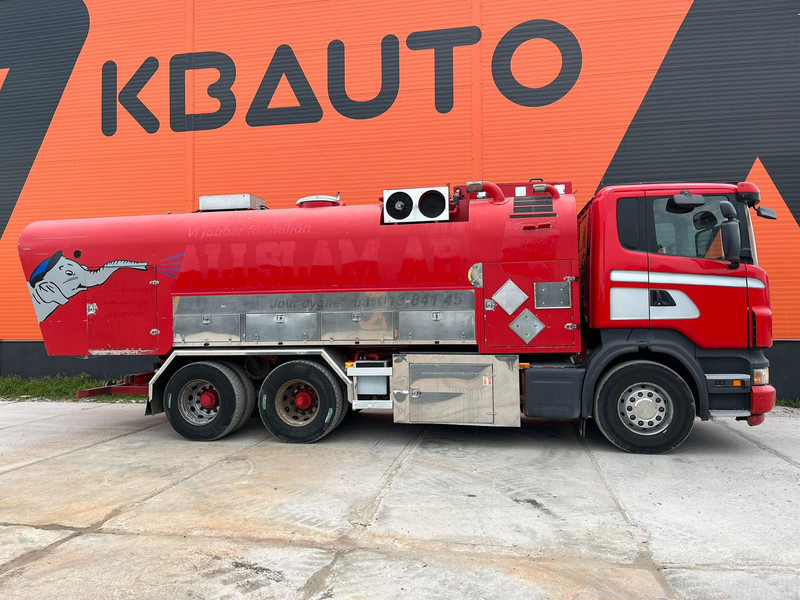 Scania R 420 6x2 ADR / FULL STEEL / TANK 9500 l - Camion citerne: photos 5 Scania R 420 6x2 ADR / FULL STEEL / TANK 9500 l - Camion citerne: photos 5