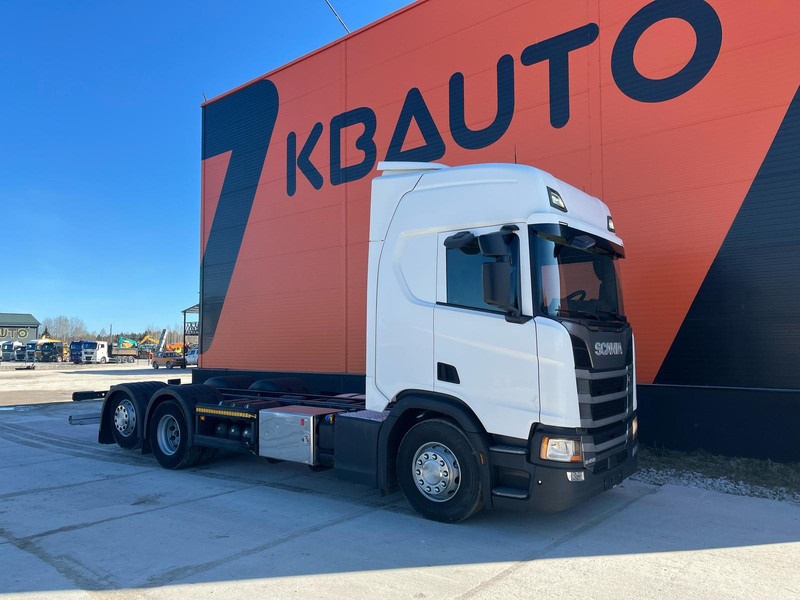 Scania R 450 6x2*4 9 TON FRONT AXLE / RETARDER / CHASSIS L=7286 mm - Châssis cabine: photos 4 Scania R 450 6x2*4 9 TON FRONT AXLE / RETARDER / CHASSIS L=7286 mm - Châssis cabine: photos 4