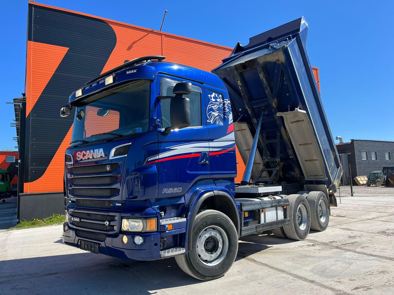Scania R 560 6x4 RETARDER / FULL STEEL / BOX L=4595 mm - Camion benne: photos 2 Scania R 560 6x4 RETARDER / FULL STEEL / BOX L=4595 mm - Camion benne: photos 2