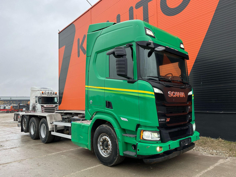 Scania R 580 8x4*4 9 TON FRONT AXLE / PTO / RETARDER - Châssis cabine: photos 3 Scania R 580 8x4*4 9 TON FRONT AXLE / PTO / RETARDER - Châssis cabine: photos 3