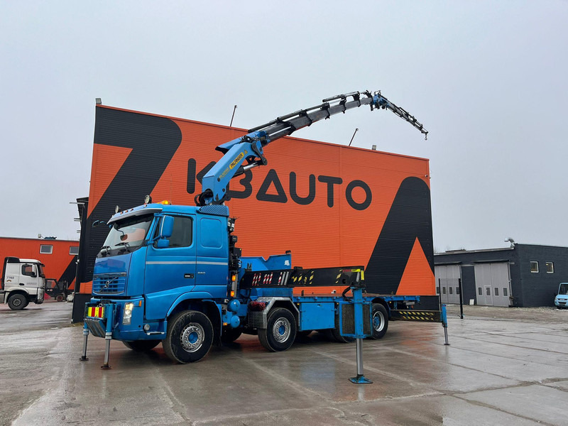 Volvo FH 16 660 8x4 PK60002 + JIB / PLATFORM L=6232 mm - Camion plateau, Camion grue: photos 1 Volvo FH 16 660 8x4 PK60002 + JIB / PLATFORM L=6232 mm - Camion plateau, Camion grue: photos 1