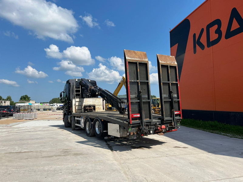 Camion porte-voitures Volvo FH 16 750 8x4 HMF2620K-5 / WINCH / PLATFORM L=7100 mm: photos 8 Camion porte-voitures Volvo FH 16 750 8x4 HMF2620K-5 / WINCH / PLATFORM L=7100 mm: photos 8