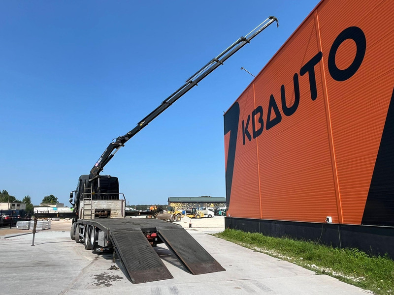 Camion porte-voitures Volvo FH 16 750 8x4 HMF2620K-5 / WINCH / PLATFORM L=7100 mm: photos 10 Camion porte-voitures Volvo FH 16 750 8x4 HMF2620K-5 / WINCH / PLATFORM L=7100 mm: photos 10